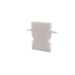 Endcaps H-ET-02-08, 23 mm, 2 items, white