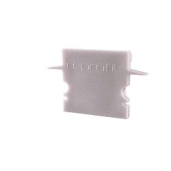 Endcaps H-ET-02-15, 30 mm, 2 items, grey