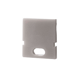 Zubeh�r f�r LED Profil H-AU-01-05 - Endkappe, 2 St�ck, grau