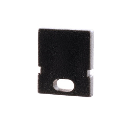 Zubeh�r f�r LED Profil H-AU-01-05 - Endkappe, 2 St�ck, schwarz
