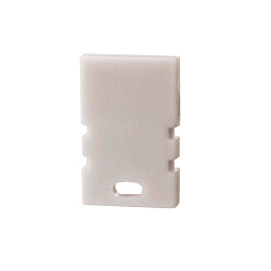 Zubeh�r f�r LED Profil H-AU-02-05 - Endkappe, 2 St�ck, wei�