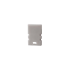 Zubeh�r f�r LED Profil H-AU-02-05 - Endkappe, 2 St�ck, grau