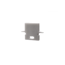 Accessories for LED profile H-ET-01-05 - endcaps, 2 items, grey