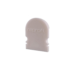 Endcaps R-AU-02-12, 18 mm, 2 items, white