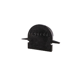 Endcaps R-ET-01-10, 25 mm, 2 items, black