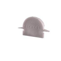 Endcaps R-ET-01-12, 27 mm, 2 items, grey