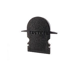 Endcaps R-ET-02-10, 25 mm, 2 items, black