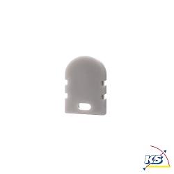 Accessories for LED Profil R-AU-02-05 - endcaps, 2 items, grey