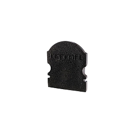 Endcaps L-AU-02-10, 16 mm, 2 items, black