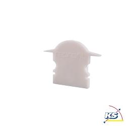 Endcaps L-ET-02-10, 25 mm, 2 items, white