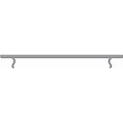 Abdeckung P-05-25, BxH: 60,2x1,5mm, wei�-satiniert, 200cm