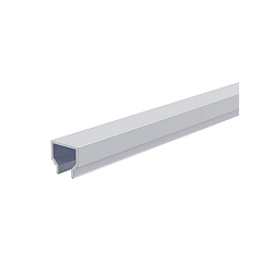 Profil Abdeckung H-01-05, Kunststoff, satiniert, 40% Transmission