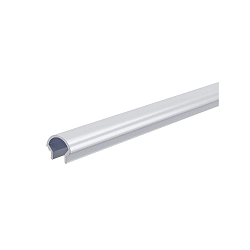 Profil Abdeckung R-01-05, Kunststoff, satiniert, 40% Transmission