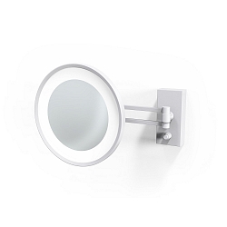 LED Wandkosmetikspiegel beleuchtet BS 36 5x, 7,5W, 4000K, wei� matt