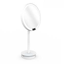 LED Kosmetikspiegel JUST LOOK PLUS SR, 5-fache Vergr��erung, 10W, 3000-5000K, 432lm, CRI>92, IP20, wei�/matt