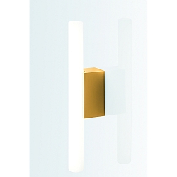 Wall luminaire OMEGA 2, 1x S14d, 30-60cm, 1 socket, IP20, gold matt 24 carat
