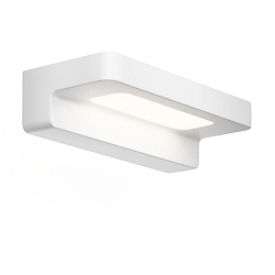 LED Wandleuchte FORM 20 LED, 16W 2700K 2440lm, IP44, wei� matt
