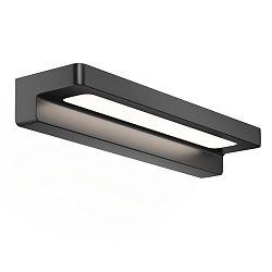LED Wandleuchte FORM 34 LED, 16W 2700K 2440lm, IP44, schwarz matt