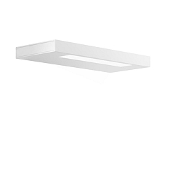 LED Wandleuchte SLIM 24 N LED, 8W 3000K 1280lm, IP44, wei� matt