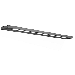 LED Wandleuchte SLIM 80 N LED, 41.2W 3000K 6200lm, IP44, schwarz matt