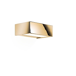 LED Wandleuchte BOX 15 N LED, 18.4W 3000K 2800lm, IP44, Gold 24 Karat