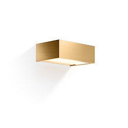LED Wandleuchte BOX 15 N LED, 18.4W 3000K 2800lm, IP44, Gold matt 24 Karat