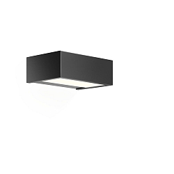 LED Wandleuchte BOX 15 N LED, 16W 2700K 2440lm, IP44, schwarz matt