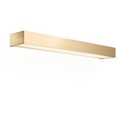 LED Wandleuchte BOX 60 N LED, 32W 2700K 4840lm, IP44, Gold matt 24 Karat