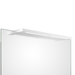 LED Mirror luminaire SLIM 1-60 N LED, 32,8W, 3000K, 5000lm, IP44, white matt