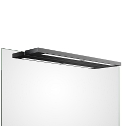 LED Mirror luminaire SLIM 1-60 N LED, 32,8W, 3000K, 5000lm, IP44, black matt