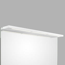 LED Spiegelleuchte SLIM 1-80 N LED, 41.2W 3000K 6200lm, IP44, wei� matt