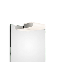 LED Spiegelleuchte BOOK 1-15 LED, 6.2W 3000K 750lm, IP20, Nickel satiniert