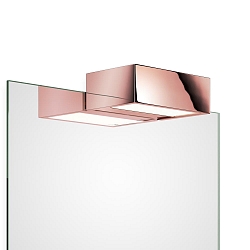 LED Spiegelleuchte BOX 1-15 N LED, 18.4W 3000K 2800lm, IP44, Ros�gold / Kupfer