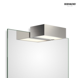 LED Mirror luminaire BOX 1-15 N LED, 18,4W, 3000K, 2800lm, IP44, nickel satin