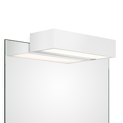 LED Spiegelleuchte BOX 1-25 N LED, 18.4W 3000K 2800lm, IP44, wei� matt
