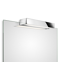 LED Spiegelleuchte BOX 1-40 N LED, 20.6W 3000K 3100lm, IP44, Chrom