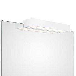 LED Spiegelleuchte BOX 1-40 N LED, 20.6W 3000K 3100lm, IP44, wei� matt