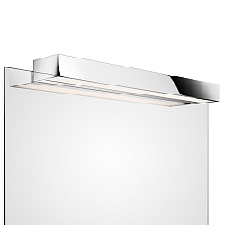LED Spiegelleuchte BOX 1-60 N LED, 32.8W 3000K 4960lm, IP44, Chrom