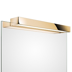 LED Spiegelleuchte BOX 1-60 N LED, 32.8W 3000K 4960lm, IP44, Gold 24 Karat