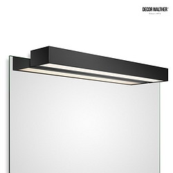 LED Spiegelaufsteckleuchte BOX 1-60 N, 32,8W, 2700K, 4960lm, schwarz matt