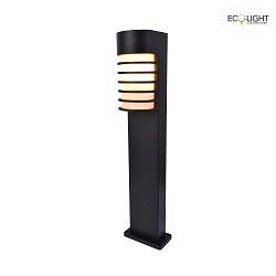 path light FULTON with cover E27 IP54, black matt dimmable