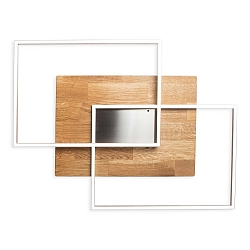 Deckenleuchte PANAMA L, 2x 20W, 2200lm, Eiche natur