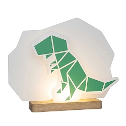LED Table lamp DINOS, 3W, green