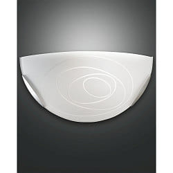 Fabas Luce KENT Wall luminaire, E27, white
