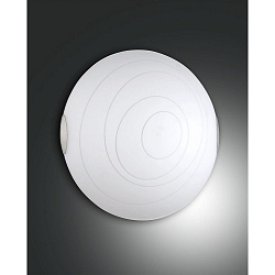Fabas Luce KENT Ceiling luminaire, E27, � 40cm, white