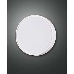 Fabas Luce HATTON LED Ceiling luminaire, IP65, � 25cm, white, 3000K