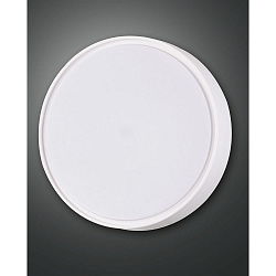 Fabas Luce HATTON LED Ceiling luminaire, IP65, , � 30cm, white, 3000K