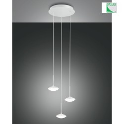 Fabas Luce HALE LED Pendelleuchte,  25cm, wei