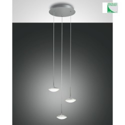 Fabas Luce HALE LED Pendelleuchte,  25cm, Aluminium