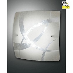Fabas Luce KYMI LED Ceiling luminaire, 18W, white, 3000K